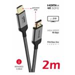 SWISSTEN KABEL HDMI NA HDMI 4K 60Hz 2,0 M 75501102