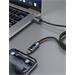 Swissten LCD kabel USB-A / USB-C 1m 71551073