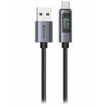 Swissten LCD kabel USB-A / USB-C 1m 71551073