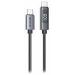 Swissten LCD kabel USB-C / USB-C 1m 71551075