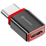 Swissten Nabíjecí Adaptér S Blokací Dat Dataguard USB-C / USB-C Černý 73501220