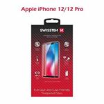 SWISSTEN OCHRANNÉ SKLO CASE FRIENDLY APPLE IPHONE 12/12 Pro ČERNÉ 54501776