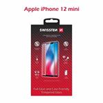SWISSTEN OCHRANNÉ SKLO CASE FRIENDLY APPLE IPHONE 12 mini ČERNÉ 54501775