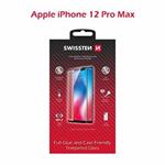 SWISSTEN OCHRANNÉ SKLO CASE FRIENDLY APPLE IPHONE 12 Pro Max ČERNÉ 54501777