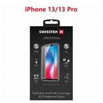 SWISSTEN OCHRANNÉ SKLO ULTRA DURABLE 3D APPLE IPHONE 13/13 Pro ČERNÉ 64701890