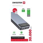 Swissten power bank 30000 mah pro notebooky 133w power delivery grey 22013917