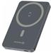 SWISSTEN POWER BANK FUSION 5000 mAh S NABÍJENÍM APPLE WATCH (kompatibilní s MagSafe) STŘÍBRNÁ 22013982