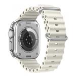 Swissten řemínek pro apple watch silikonový - marine straps 42 / 44 / 45 / 49 mm kamenně šedý 46000403