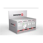SWISSTEN SET SAMOPRODAVAČ (5x kabel MicroUSB, 5x USB-C, 5x lightning, 5x SN 2USB 2,1A) SET1BOX