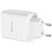Swissten Síťový Adaptér Core GaN 1x USB-C 45W PD + 1x USB-A 18W QC Bílý 22071330