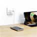 Swissten Síťový Adaptér Edge GaN 1x USB-C PD 20W + 1x USB-A 18W QC, Pro UK Zásuvku Bílý 22045101