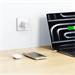 Swissten Síťový Adaptér Edge GaN 2x USB-C PD 65W + 1x USB-A 18W QC, Pro UK Zásuvku Bílý 22045103