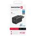 SWISSTEN SÍŤOVÝ ADAPTÉR GaN 1x USB-C 45W PD + 1x USB-A 18W QC ČERNÝ 22071310