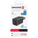 SWISSTEN SÍŤOVÝ ADAPTÉR GaN 2x USB-C 65W PD + 1x USB-A 18W QC ČERNÝ 22071410