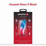 SWISSTEN SKLO FULL GLUE, COLOR FRAME, CASE FRIENDLY HUAWEI NOVA 9 ČERNÉ 54501814