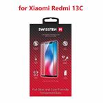 SWISSTEN SKLO FULL GLUE, COLOR FRAME, CASE FRIENDLY PRO XIAOMI REDMI 13C ČERNÉ 54501854