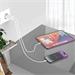 Swissten tenký síťový adaptér GaN USB-C + USB-A 30w bílý 22070201