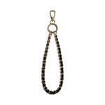 SwitchEasy 9mm Chic Chain Wrist Strap + Strap Card - Black/Matte Gold MPHIPH324BO24