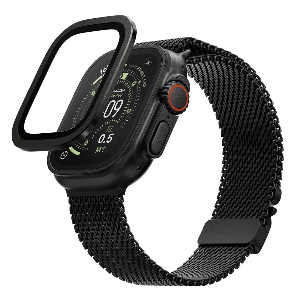 SwitchEasy Fortiz Sapphire Antireflective Protector pre Apple Watch Ultra - Midnight Black MAWU49429DB25