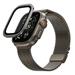 SwitchEasy Fortiz Sapphire Antireflective Protector pre Apple Watch Ultra - Natural Titanium MAWU49429TM25
