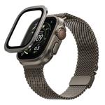 SwitchEasy Fortiz Sapphire Antireflective Protector pre Apple Watch Ultra - Natural Titanium MAWU49429TM25