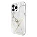 SwitchEasy kryt Marble Case pre iPhone 14 Pro Max - Champagne White MPH67P017CW22