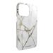 SwitchEasy kryt Marble Case pre iPhone 14 Pro Max - Champagne White MPH67P017CW22