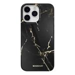 SwitchEasy kryt Marble Case pre iPhone 14 Pro Max - Pearl Black MPH67P017PB22