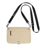 SwitchEasy Sacoche Utility Crossbody Bag + Strap Phone Lanyard 20mm 2L - Sand Beige + Black MPHIPH234SC24