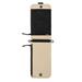 SwitchEasy Sacoche Utility Crossbody Bag + Strap Phone Lanyard 8.3mm - Sand Beige + Black MPHIPH233SC24