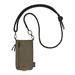 SwitchEasy Sacoche Utility Crossbody Bag + Strap Phone Lanyard 8.3mm - Wild Green + Reflective Black MPHIPH233WR24