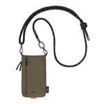 SwitchEasy Sacoche Utility Crossbody Bag + Strap Phone Lanyard 8.3mm - Wild Green + Reflective Black MPHIPH233WR24