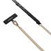 SwitchEasy šnúrka Leather Chain Strap + Strap Card, Phone Lanyard - Black/Matte Gold MPHIPH224BO23