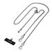 SwitchEasy šnúrka Metal Chain Strap + Strap Card, Phone Lanyard - Silver MPHIPH223SV23