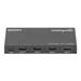 Switches between three HDMI audio/video source signals on a single display Resolutions up to Ultra-High-Definitio 208222
