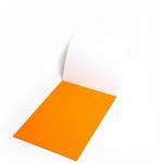 SYMBIO elektrostatické popisovatelné fólie Symbioflipcharts/ 500x700 mm/ oranžové/ 25 pack SYFP500700OR25