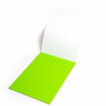 SYMBIO elektrostatické popisovatelné fólie Symbioflipcharts/ 500x700 mm/ zelené/ 25 pack SYFP500700V25