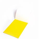 SYMBIO elektrostatické popisovatelné fólie Symbioflipcharts/ 500x700 mm/ žluté/ 25 pack SYFP500700J25