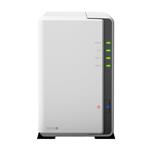 Synology Disk Station DS218j - Server NAS - 2 zásuvky - SATA 6Gb/s - RAID 0, 1, JBOD - RAM 512 MB -