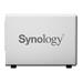 Synology Disk Station DS218j - Server NAS - 2 zásuvky - SATA 6Gb/s - RAID 0, 1, JBOD - RAM 512 MB -