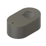 SYNOLOGY držák s krytkou kabelů pro kamery BC500 na stěnu a strop, bílý D-SBC500-C