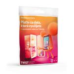 T-Mobile Plaťte za data která využijete + neomezené volání, 200kč kredit 700621