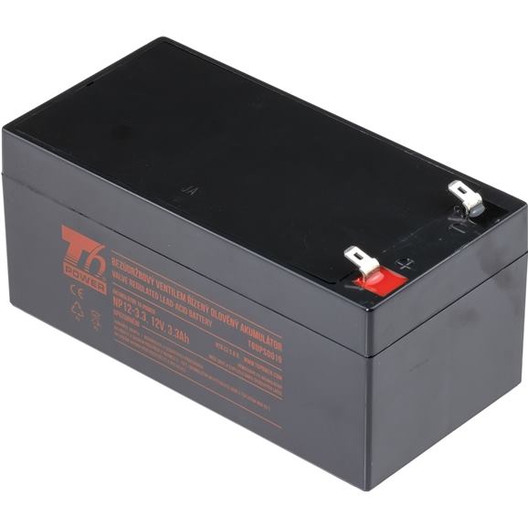 T6 POWER Akumulátor pre UPS, NP12-3.3, 12V, 3,3Ah T6UPS0019