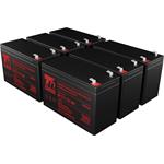 T6 Power EBM 1920W, J716N, JNK3P, K789N, K792N-2U, H928N-2U, 2HRF9, H965N, 55943BX - battery KIT T6APC0022