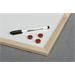 Tabule CLASSIC magnetická Eco board 60x90cm, lakovaný povrch, dřevený rám DI-BSTCO6090W