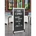 Tabule Securit MULTIBOARD informační/reklamní na popis křídou 670x1150mm, White SBM-WT-115