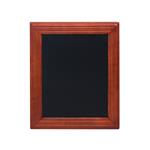 Tabule Securit UNIVERSAL nástěnná na popis křídou 30x40cm, Mahagony, lakovaná WBU-M-30