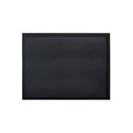 Tabule Securit WOODY nástěnná na popis křídou 60x80cm, Black + popisovač WBW-BL-60-80