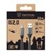 Tactical Fat Man 2.0 Cable USB-A/USB-C 1m Grey 8596311292354