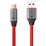 Tactical Fat Man 2.0 Cable USB-A/USB-C 1m Red 8596311292347